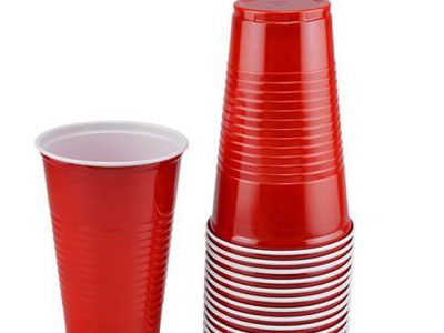Red Beer Cups (10 pcs)